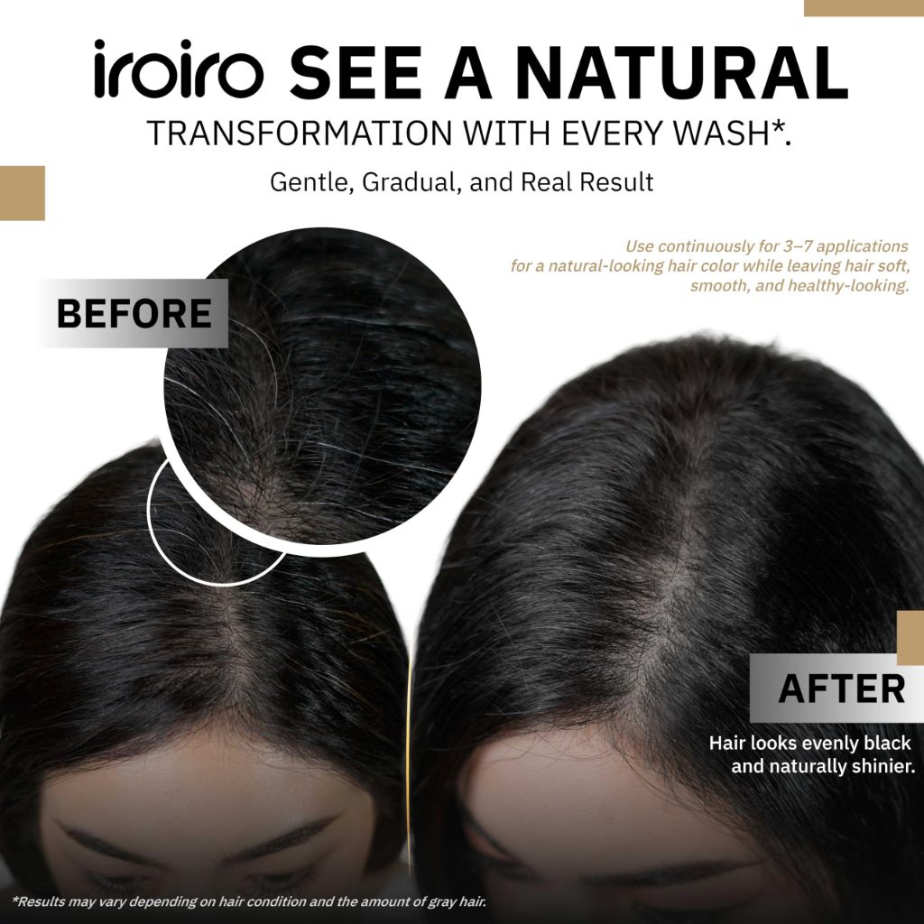 Iroiro Premium Hair Brown Shampoo - 8.46 fl. oz.
