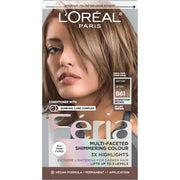 L'Oreal Paris Feria Multi-Faceted Shimmering Permanent Hair Color - Hi-Lift Brown B61
