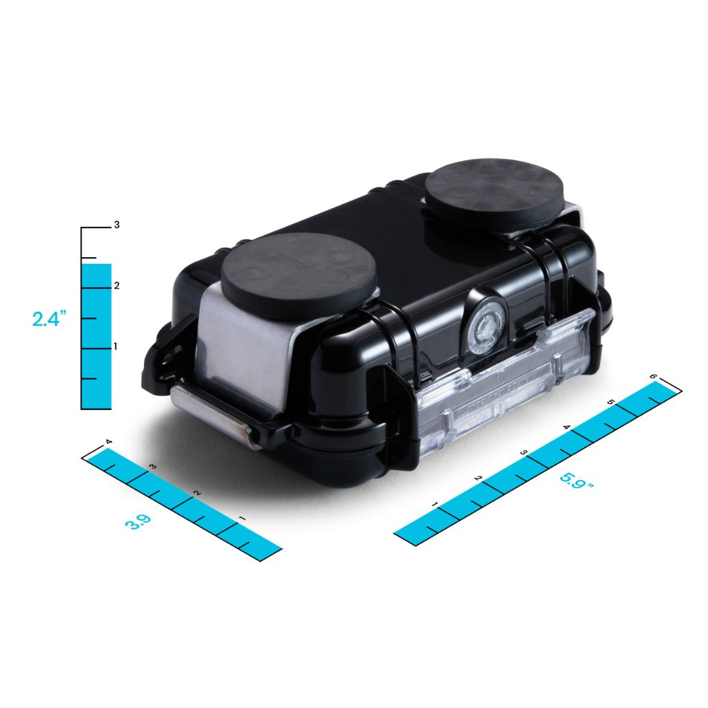 Spytec GPS 60 Day Heavy Duty Extended Battery and Magnetic Waterproof Case for Atlas Mini GPS Tracker