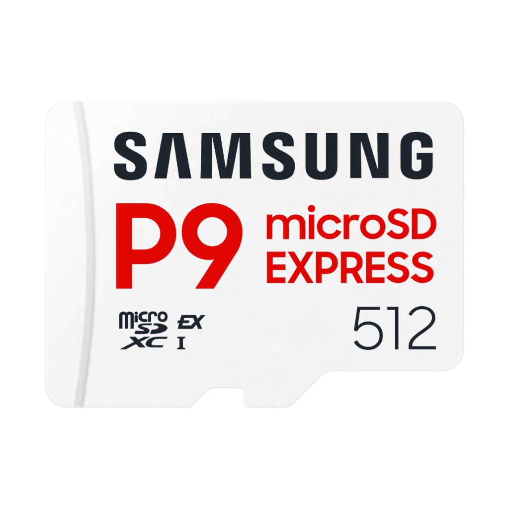 Samsung P9 Express microSD Express Card, 512GB microSDXC Memory Card