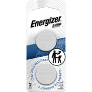 Energizer Lithium Coin Cell Batteries - 2450 - 2 Pack