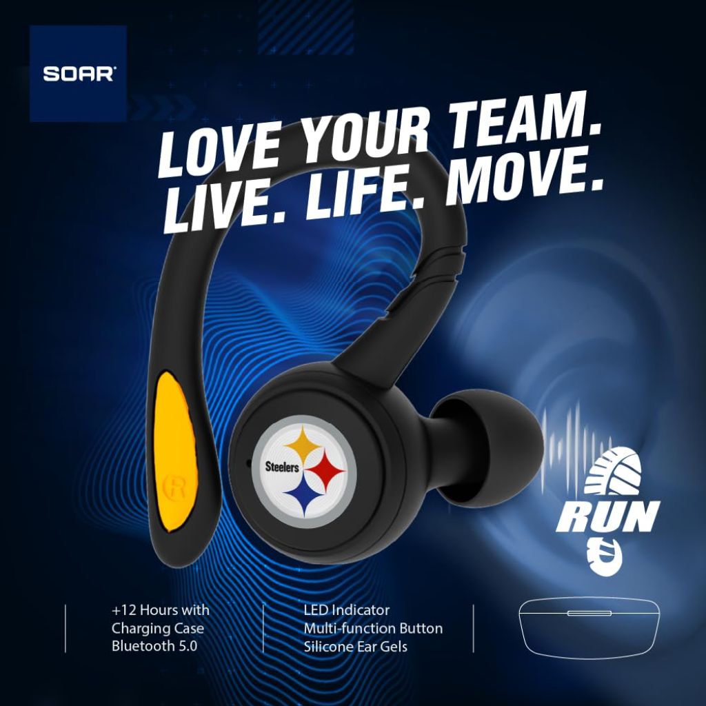 SOAR NHL Sport True Wireless Earbuds - Minnesota Wild