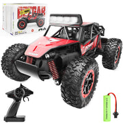 BEZGAR TB201 RC Cars-1:20 Scale Remote Control Car-2WD High Speed 20 Km/h Electric Off Road Monster Truck Crawler with LED Headlight and Rechargeable Battery