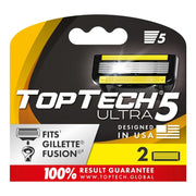 TopTech ULTRA 5 Blade Razer - 2 Cartridges