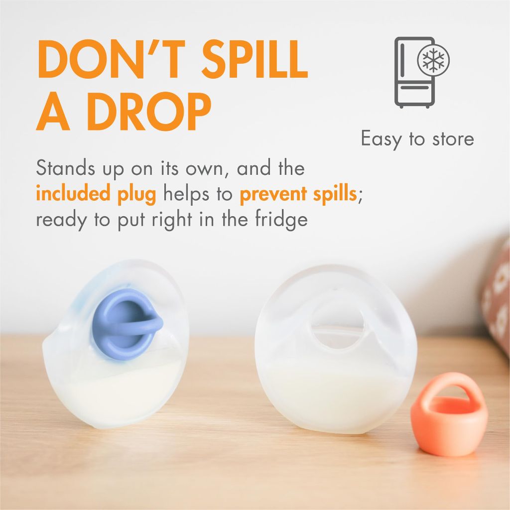 Boon Trove Silicone Natural Suction Manual Breast Pump Set - 2 Count
