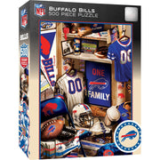 MasterPieces NFL Game Day Jigsaw Puzzle - Buffalo Bills Locker Room, 500 Pieces (15"x21")