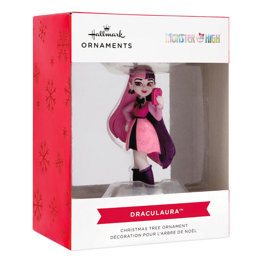 Hallmark Mattel Monster High Draculaura Christmas Ornament