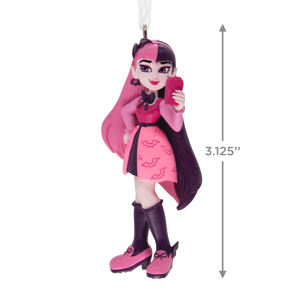 Hallmark Mattel Monster High Draculaura Christmas Ornament