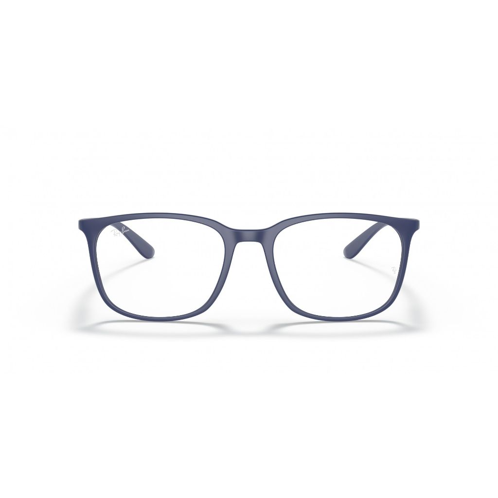 Ray-Ban Unisex RX7199 Square Eyewear Frames - Sand Blue, 52 mm