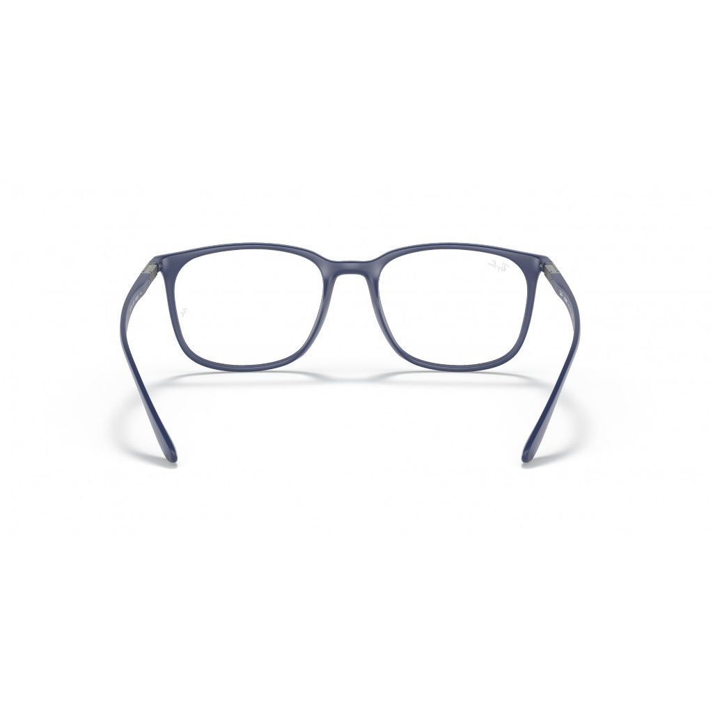 Ray-Ban Unisex RX7199 Square Eyewear Frames - Sand Blue, 52 mm