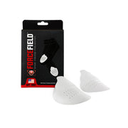 Forcefield Unisex Adult Crease Protector Shoe Toe Guards - White, Medium