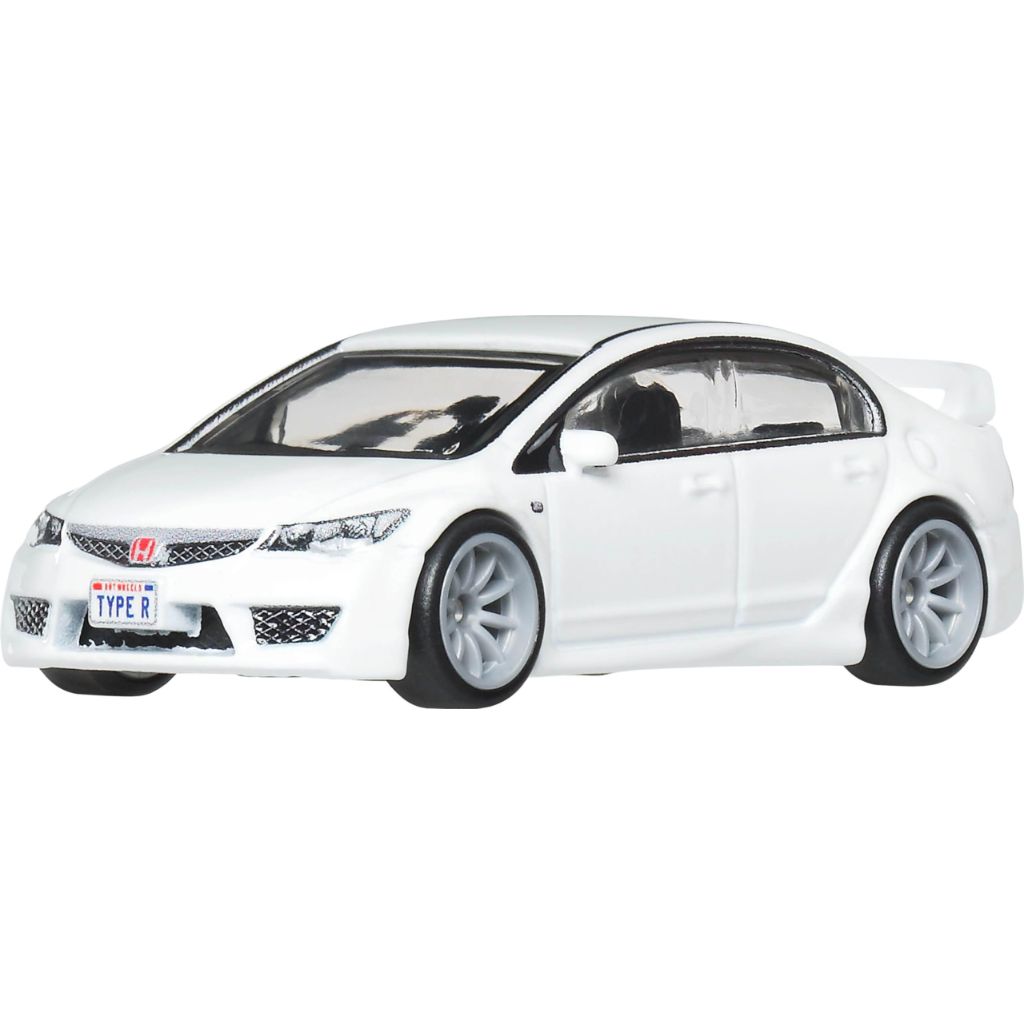 Hot Wheels Premium Culture Collectible Ronin Run II Toy Car, 1:64 Scale Die-Cast Honda Civic FD2 Type-R