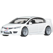 Hot Wheels Premium Culture Collectible Ronin Run II Toy Car, 1:64 Scale Die-Cast Honda Civic FD2 Type-R