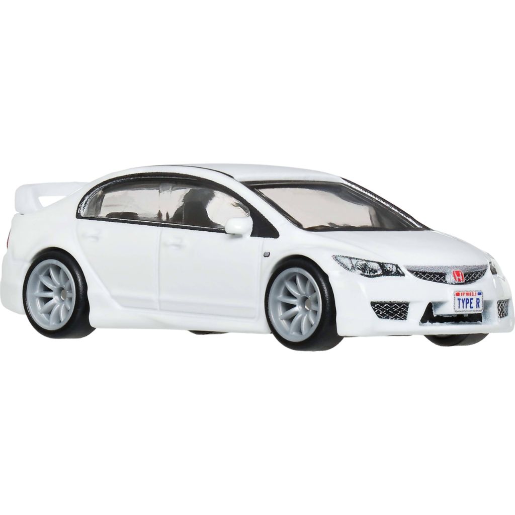 Hot Wheels Premium Culture Collectible Ronin Run II Toy Car, 1:64 Scale Die-Cast Honda Civic FD2 Type-R