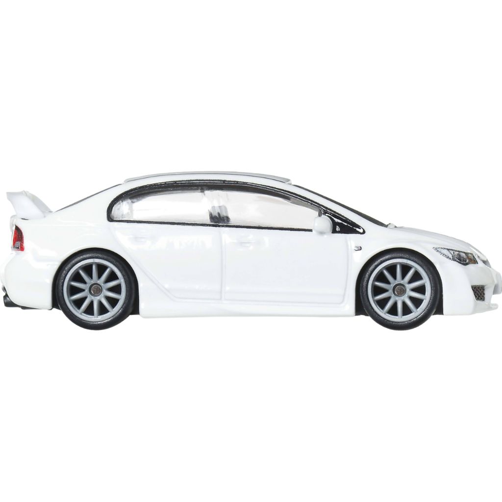 Hot Wheels Premium Culture Collectible Ronin Run II Toy Car, 1:64 Scale Die-Cast Honda Civic FD2 Type-R