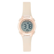 Armitron Sport Women's Digital Chronograph Resin Strap Watch, 27mm - Blush Pink/Rose Gold (45/7135PBH)