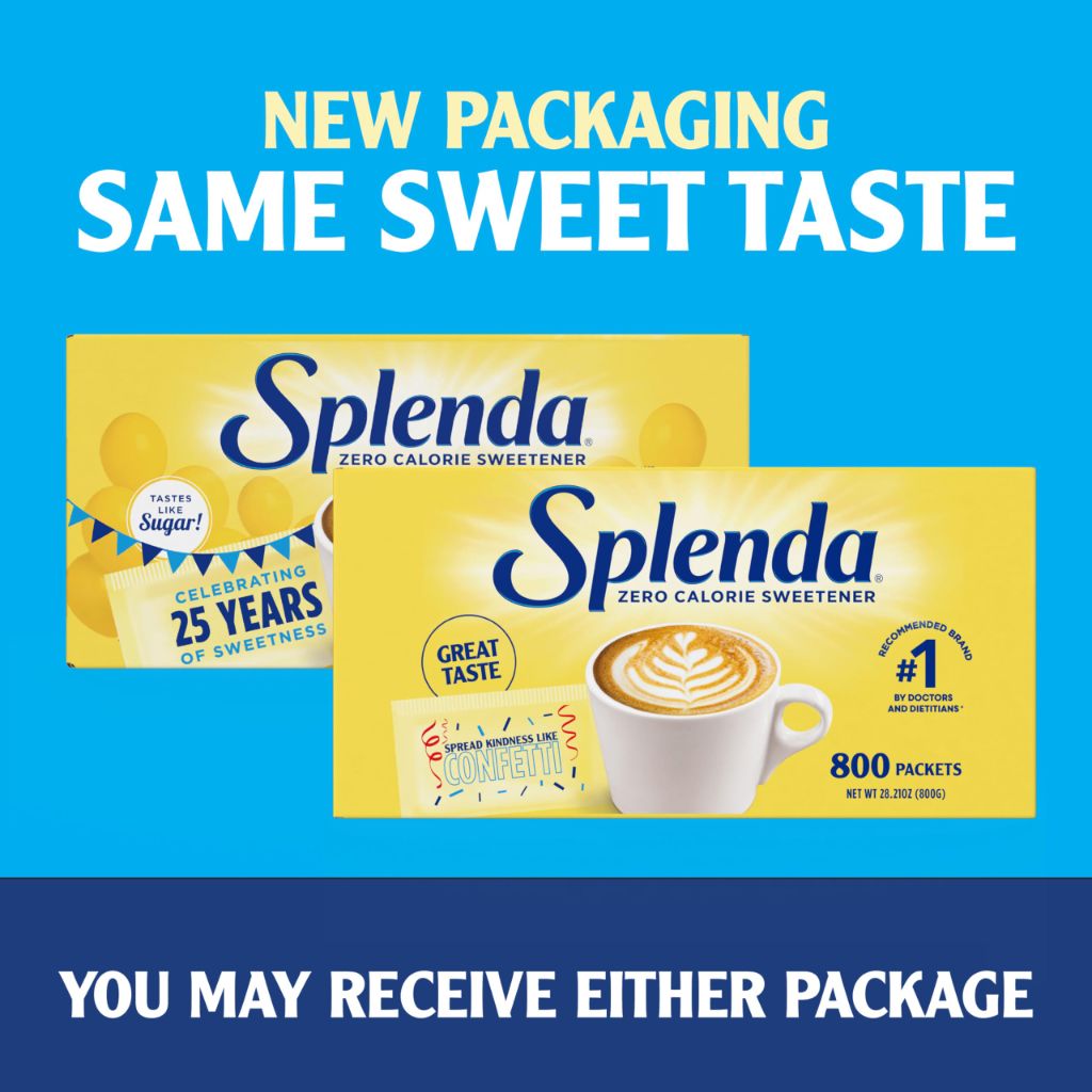 Splenda Zero Calorie Sweetener Packets - 800ct.