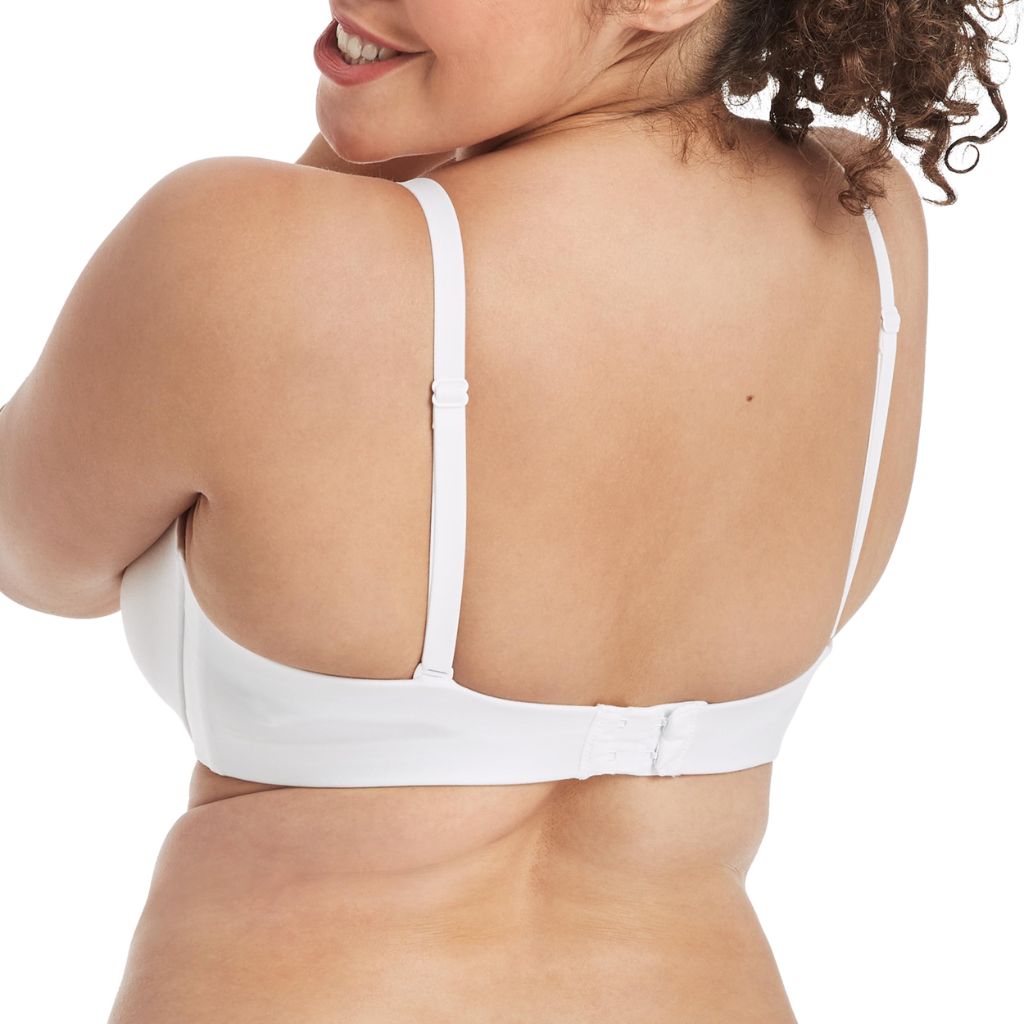 SZ 32B, Maidenform Love the Lift Demi Strapless Multiway Bra - White, 32B