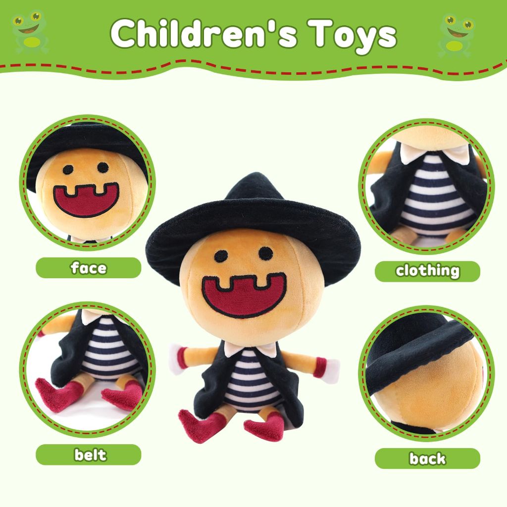 Sew Butiful Pumpkin Boy Plush Doll