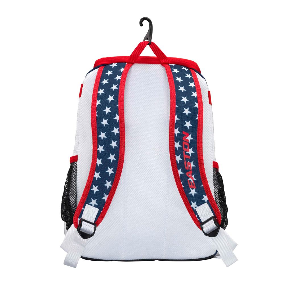 EastonGame Ready Youth Bat & Equipment Backpack Bag - Stars & Stripes