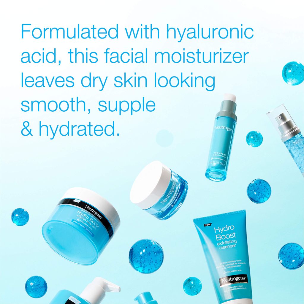 Neutrogena Hydro Boost Hyaluronic Acid Hydrating Gel-Cream Face Moisturizer - 1.7 oz