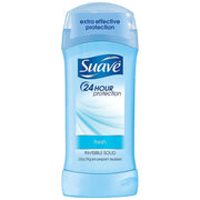 Suave 24 Hour Protection Anti-Perspirant Deodorant Invisible Solid Fresh 2.6 Oz