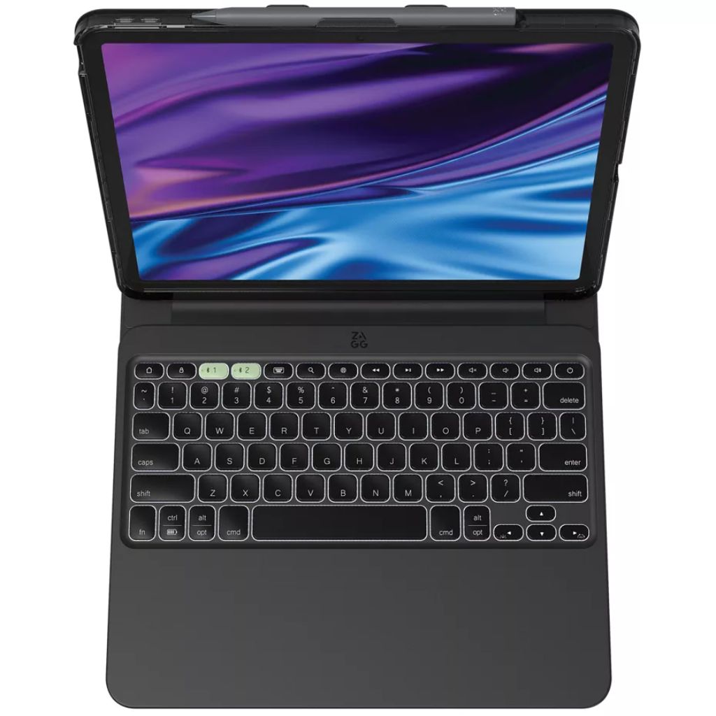 Zagg Pro Keys 2 Folio Case for iPad Air 13-inch (M3/M2) - Black
