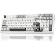 AULA F99 Wireless Mechanical RGB Keyboard 3-in-1 Swappable Gray/White/Dark Gray