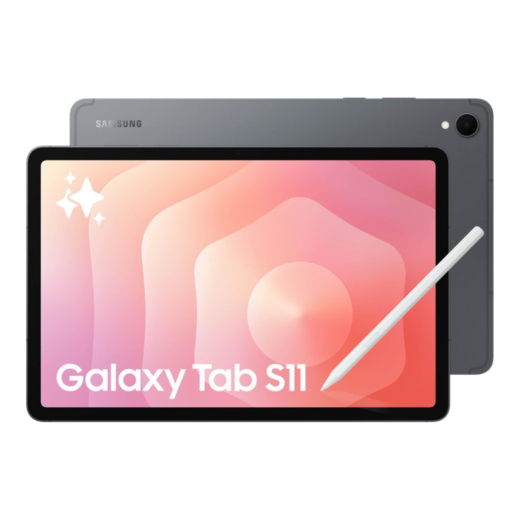 Samsung Galaxy Tab S11 128 GB WiFi Android Tablet, Large Display, Durable, Slim, Light, High Performance, Long Battery Life, S Pen for Note-Taking, AI Assist, US Version, Gray (Missing Stylus)