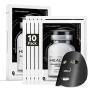 HEALOINE Deep Collagen with Hyaluronic Acid Glowing & Firming Face Mask - 10 Masks