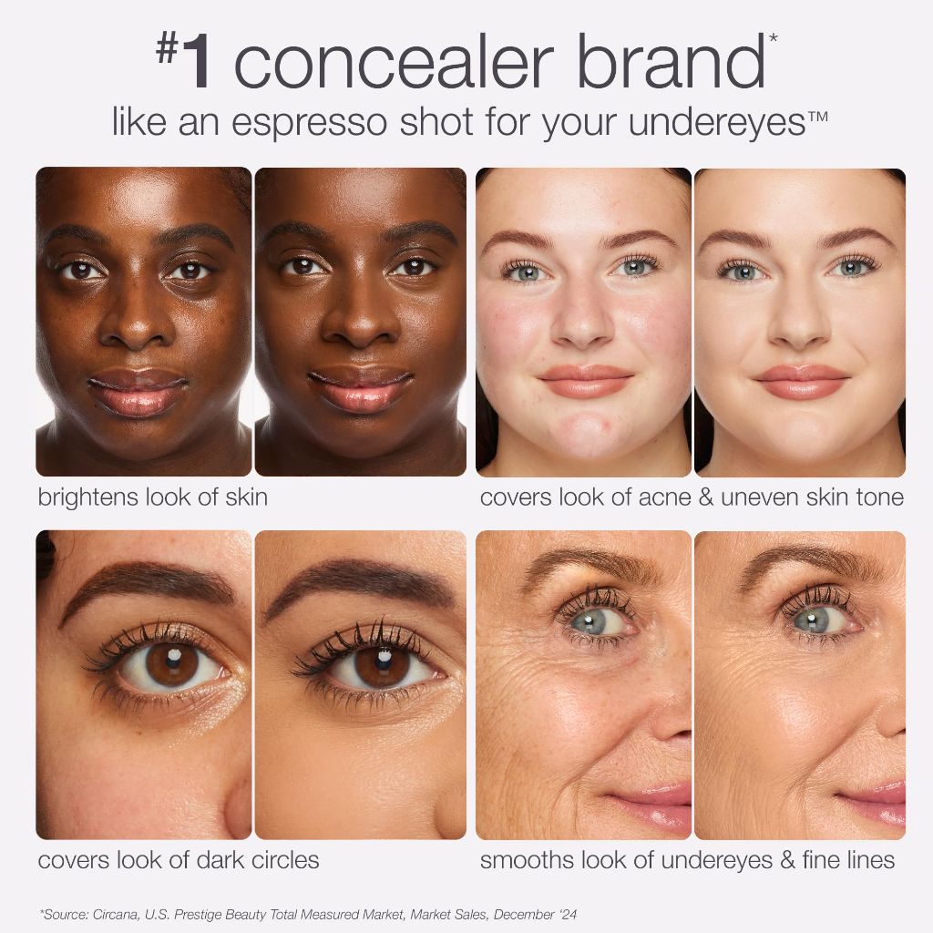Tarte Shape Tape Full Coverage Creamy Concealer - 27H Light-Medium Honey 0.33oz