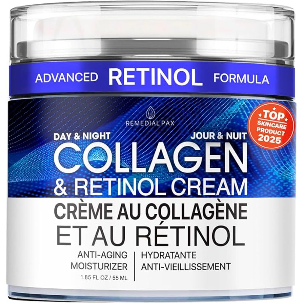 Remedial Pax Day & Night Collagen and Retinol Anti-Aging Moisturizer Cream - 1.85 fl. oz.