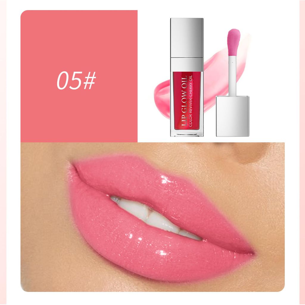 Gavacy Ultimate Luxe Lip Oil Hydrating Fruit-Flavored Oils (#05, SINGLE)