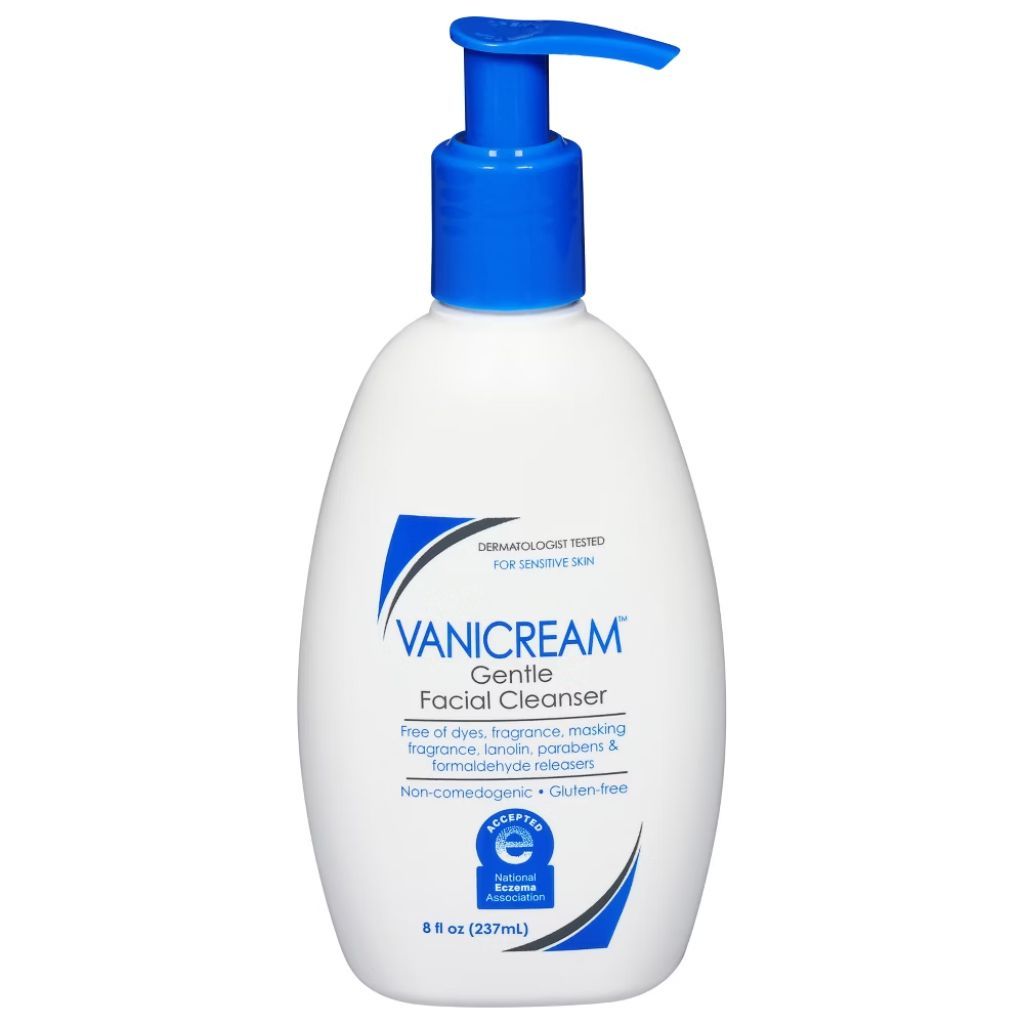 Vanicream Gentle Facial Cleanser for Sensitive Skin - Unscented, 8 fl. oz.