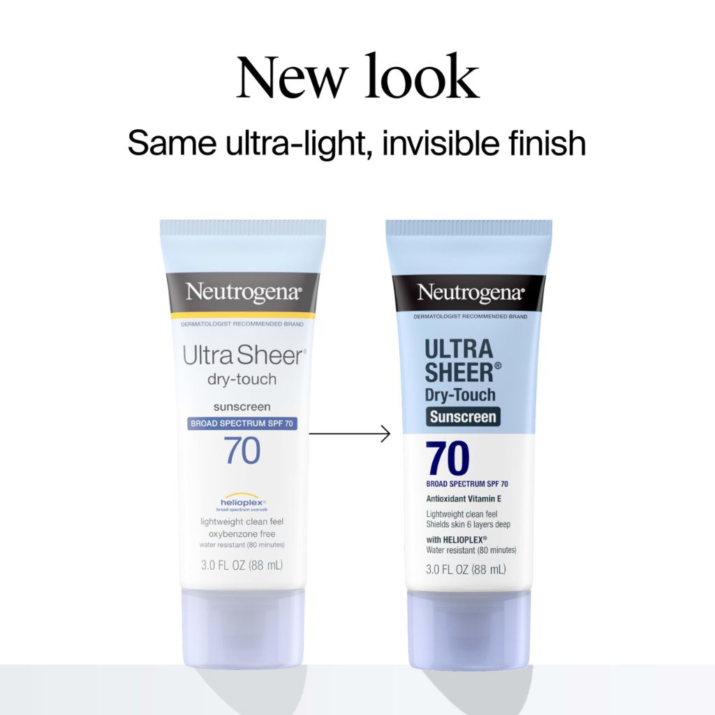 Neutrogena Ultra Sheer Dry-Touch Sunscreen Lotion SPF 70 - 3 fl. oz.