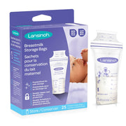 Lansinoh Breastmilk Storage Bags, 25 ct.