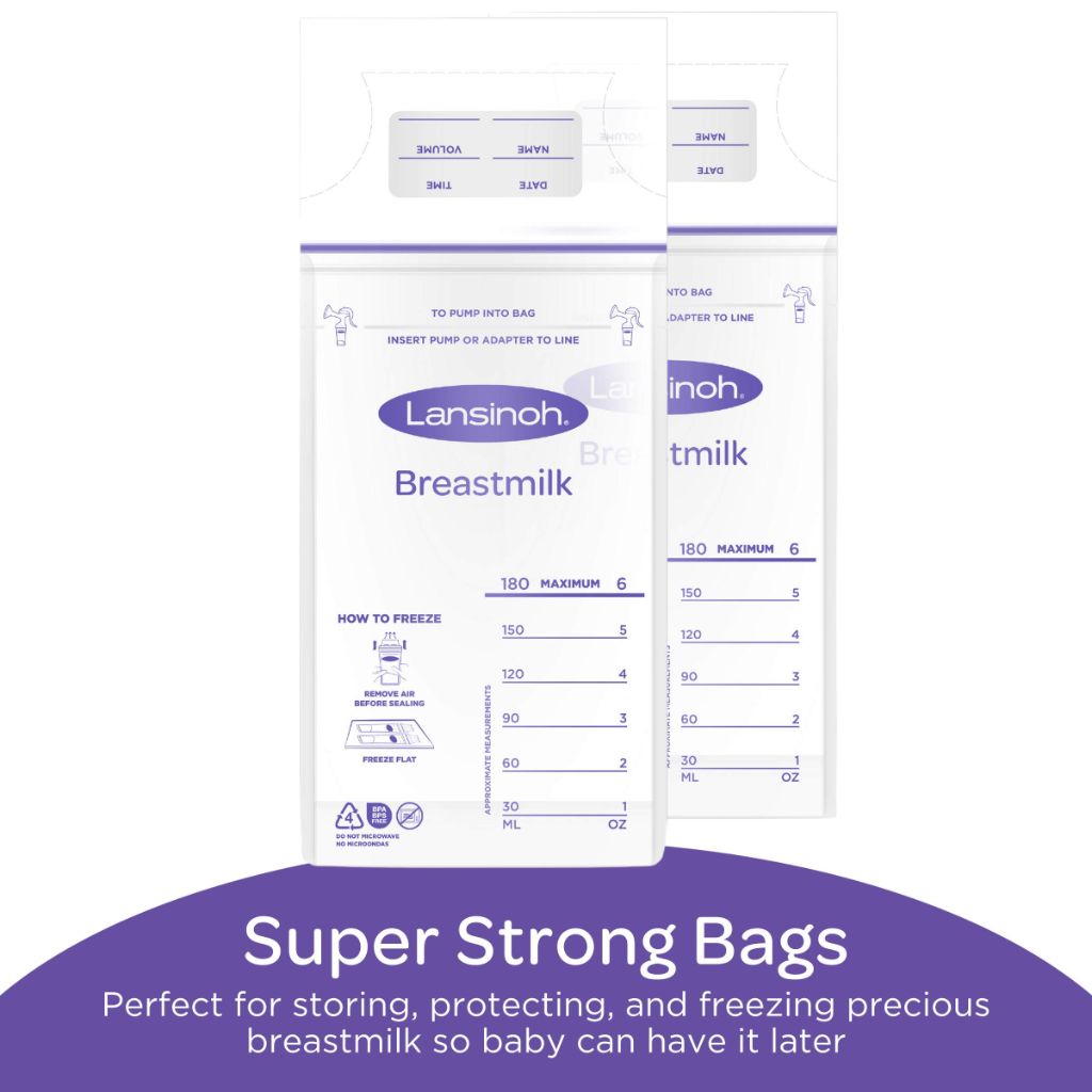 Lansinoh Breastmilk Storage Bags, 25 ct.