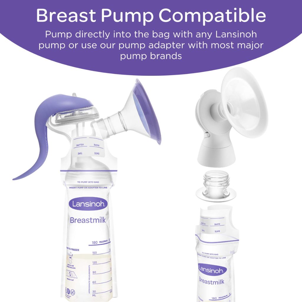 Lansinoh Breastmilk Storage Bags, 25 ct.