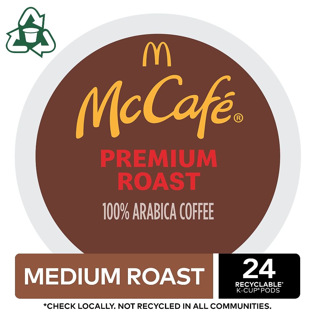 McCafe Premium Roast Keurig K-Cup Coffee Pods, 24ct.
