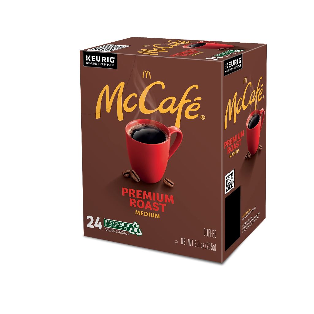 McCafe Premium Roast Keurig K-Cup Coffee Pods, 24ct.