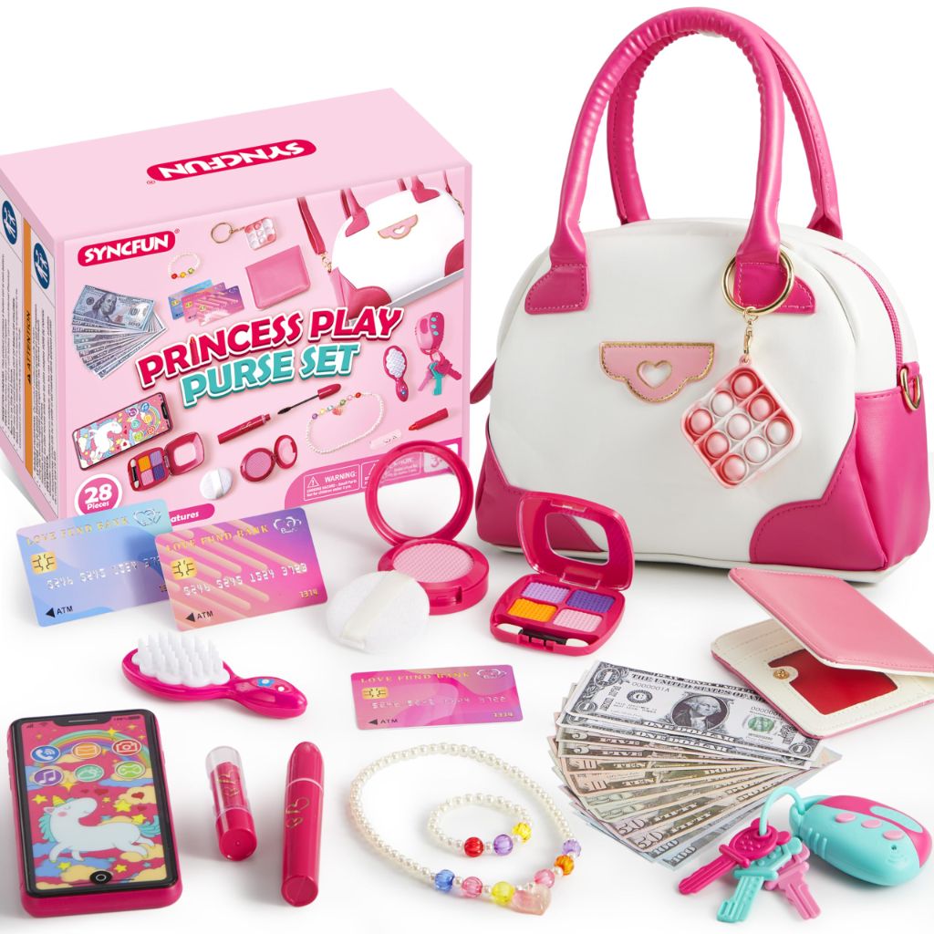 SYNCFUN Princess Purse Play Set - 27 PCS
