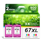 Ankink 67XL Tri-Color Ink Cartridge (for HP) (2-Pack)