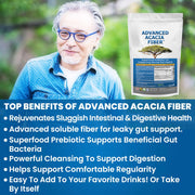 Advanced Acacia Organic Soluble Fiber/Prebiotic Gut Repair Powder 2.5 Ibs
