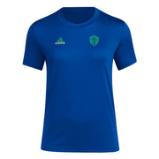 Adidas Women's MLS Short Sleeve T-Shirt - Seattle Sounders, Royal Blue (M)