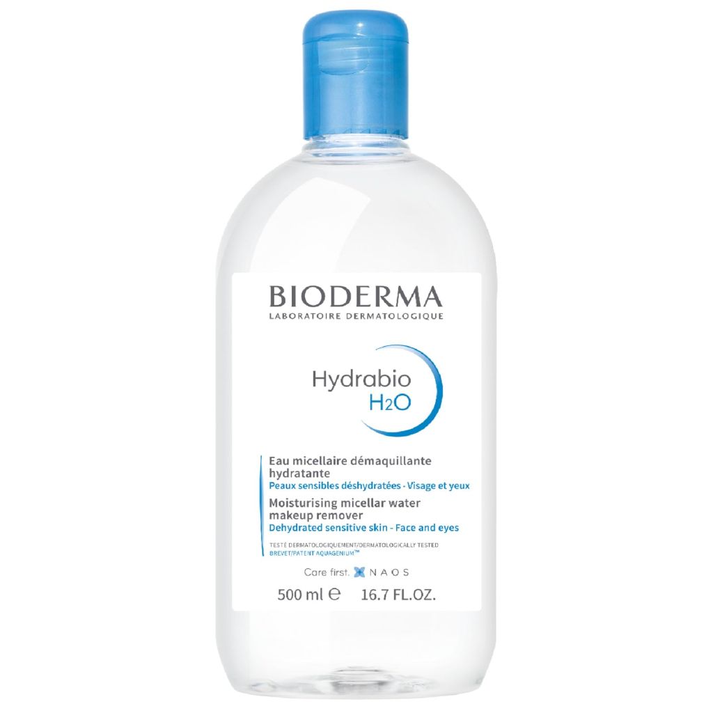 Bioderma Hydrabio H2O Micellar Water for Dehydrated Sensitive Skin - 16.9 fl. oz.