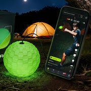 GlowFlex Reflex Ball with Counter App, Glow-in-the-Dark