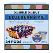 Double Donut Coffee Blueberry Pie Keurig K-Cup Coffee Pods - 24ct.