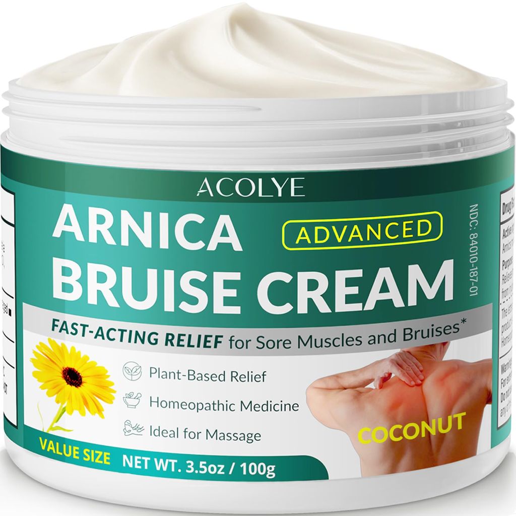 Acolye Arnica Cream for Bruising and Swelling - 3.5oz