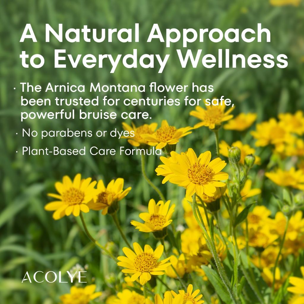 Acolye Arnica Cream for Bruising and Swelling - 3.5oz