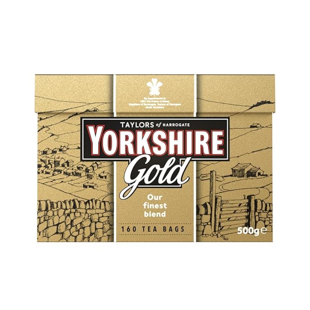 Yorkshire Tea Gold Classic Black Tea Tea Bags, 160 Count